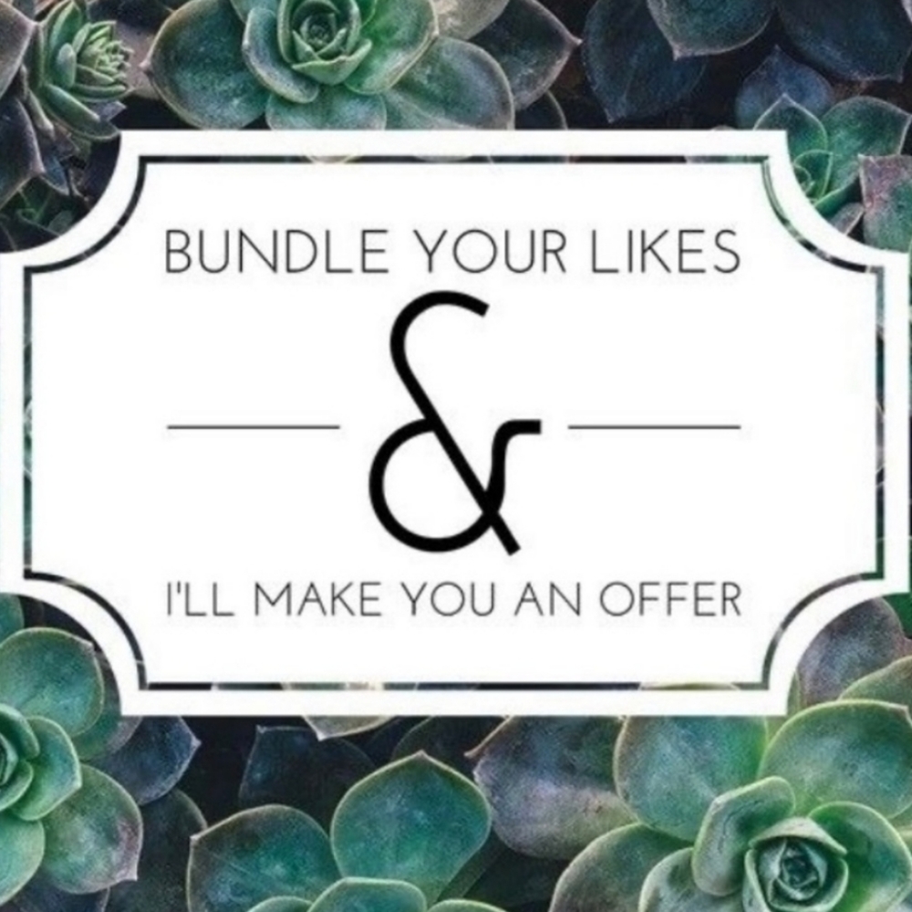 ⭐️BUNDLE YOUR LIKES!⭐️